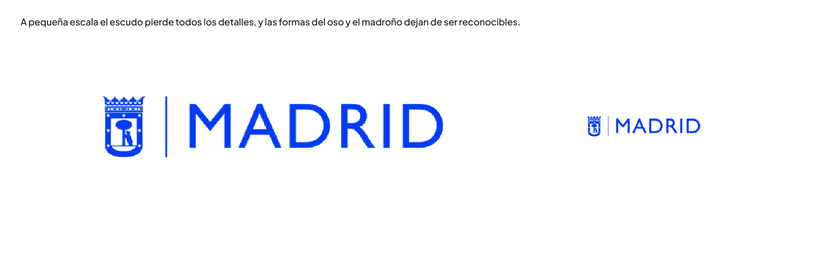 Nuevo logo del Ayuntamiento de Madrid 2025.
